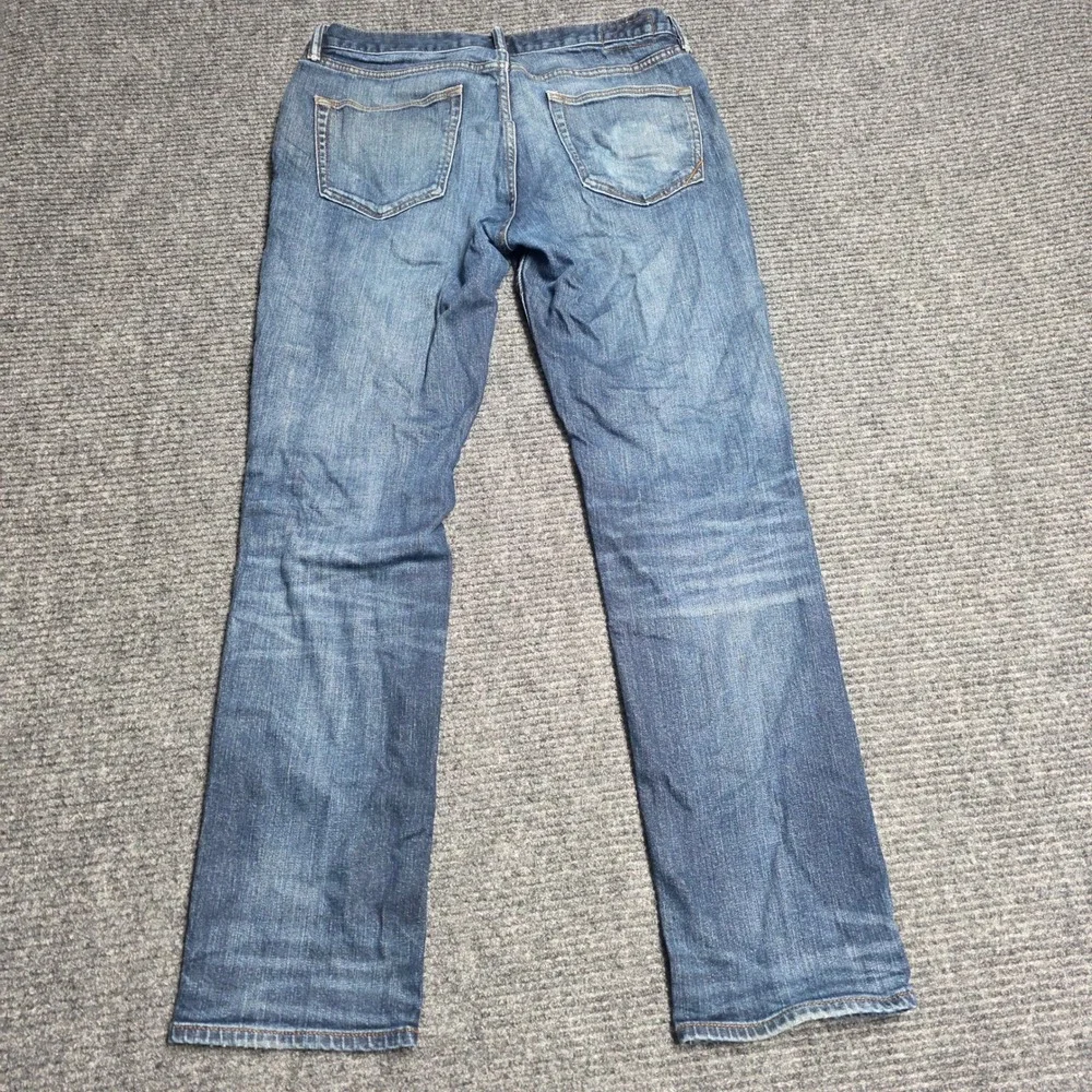 Banana Republic‎ Slim Fit Jeans  Men's Size 32x32 Medium Wash Denim Distressed